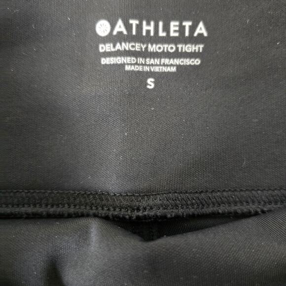 Athleta Delancey Moto Tight - Black - Small - 598323 - Picture 8 of 8